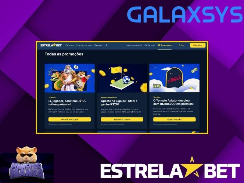 Ofertas y bonificaciones únicas para los jugadores de Hamster Mania en Estrelabet