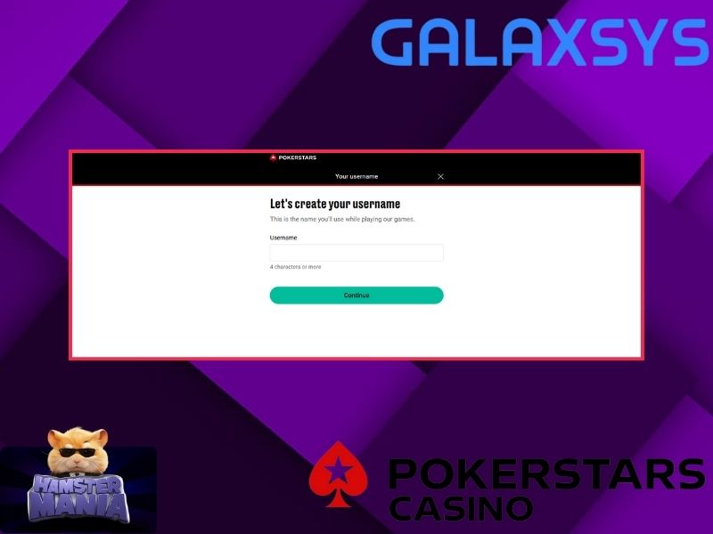 Registro no Pokerstars Casino