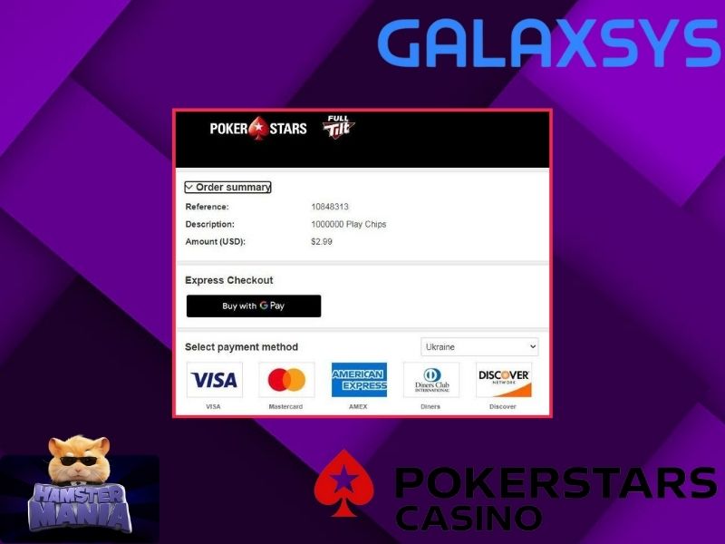 Depositando fundos no Pokerstars