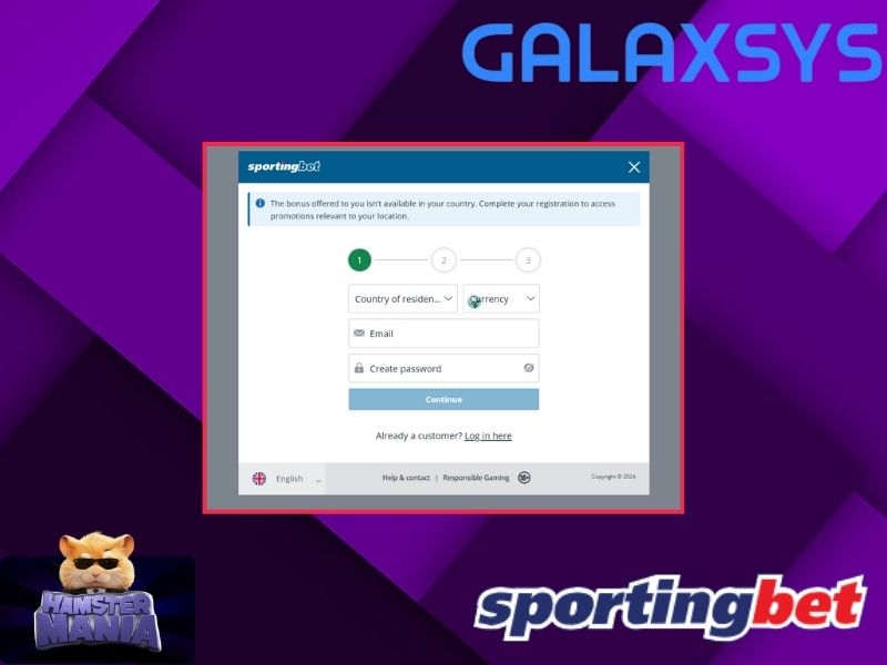 Registrarse en Sportingbet Casino